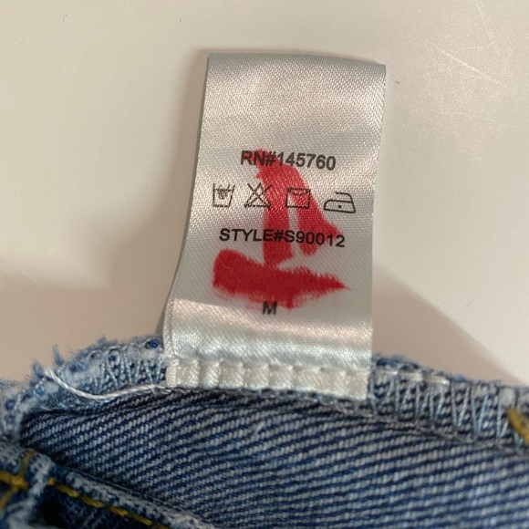 I JOAH Urban Basics U2B medium mini denim skirt with belt and pockets - Picture 9 of 14